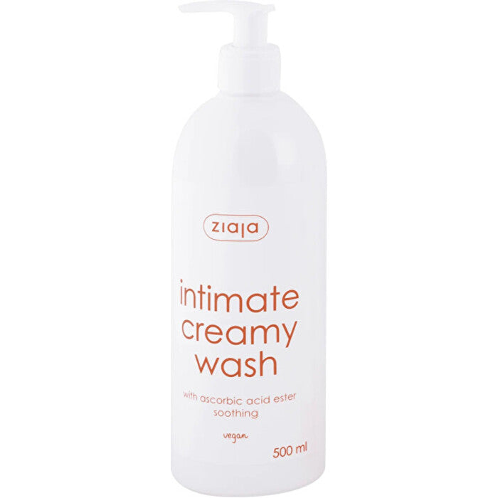Ziaja Intimate Creamy Wash - Creamy intimate gel with ascorbic acid against irritation 500ml