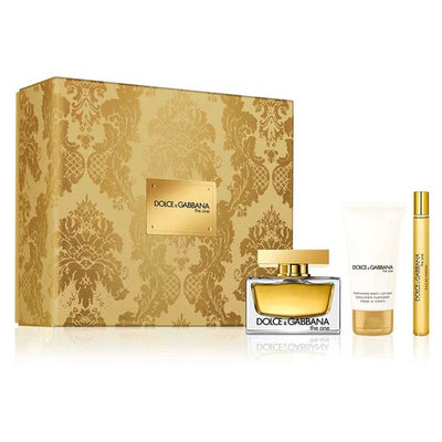 Dolce Gabbana The One Geschenkset EDP 75 ml, Bodylotion 50 ml und Miniatur-EDP 10 ml