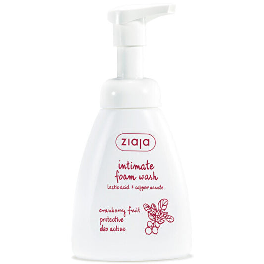 Ziaja Cranberry Foam Wash - Foam for intimate hygiene 250ml