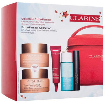 Clarins Extra-Firming Collection – Geschenkset für Tages- und Nachtpflege, 50 ml