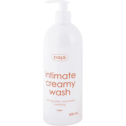 Ziaja Intimate Creamy Wash - Creamy intimate gel with ascorbic acid against irritation 500ml