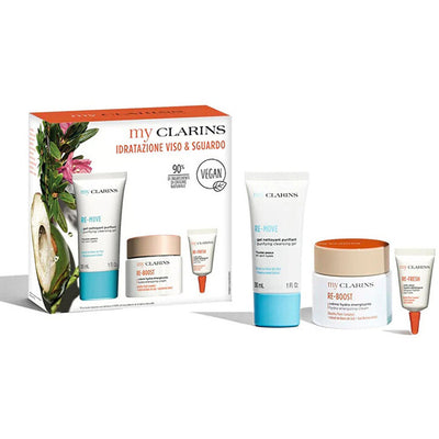 Clarins Feuchtigkeitsspendendes Set für Gesicht und Augen – Geschenkset
